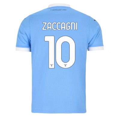 Fotballdrakt Herre Lazio Mattia Zaccagni #10 Hjemmedrakt 2025-26 Kortermet Fotballdrakt Herre Lazio Mattia Zaccagni #10 Hjemmedrakt 2025-26 Kortermet